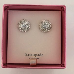 Kate spade crystal earrings
